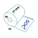 pinrollen 57x40x12 thermisch 50 rol